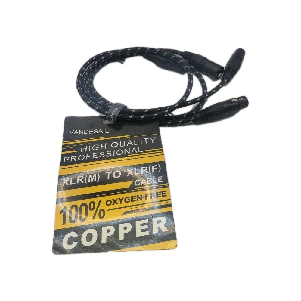 XLR Cables, 3ft 2 Pack Microphone Cable, XLR Male to Female Balanced Microphone